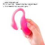 Смарт-віброяйце Magic Motion Flamingo Max Pink 2 в 1: віброяйце та тренажер Кегеля, 10 режимів - мініатюра 16