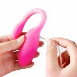 Смарт-віброяйце Magic Motion Flamingo Max Pink 2 в 1: віброяйце та тренажер Кегеля, 10 режимів - мініатюра 12