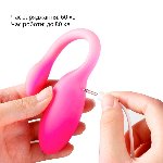 Смарт-віброяйце Magic Motion Flamingo Max Pink 2 в 1: віброяйце та тренажер Кегеля, 10 режимів - мініатюра 20
