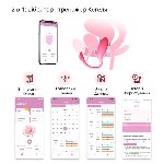 Смарт-віброяйце Magic Motion Flamingo Max Pink 2 в 1: віброяйце та тренажер Кегеля, 10 режимів - мініатюра 17