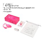 Смарт-віброяйце Magic Motion Flamingo Max Pink 2 в 1: віброяйце та тренажер Кегеля, 10 режимів - мініатюра 22