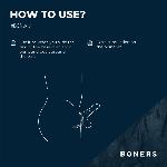 Ерекційне кільце Boners Cock ring - мініатюра 9