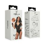 Нашийник з повідцем Bedroom Fantasies: Collar with Chain - Silver - мініатюра 3
