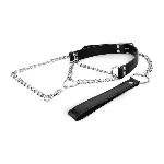 Нашийник з повідцем Bedroom Fantasies: Collar with Chain - Silver - мініатюра 5