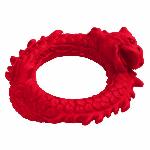 Ерекційне кільце – дракон Creature Cocks Rise of the Dragon Silicone Penis Ring – Red, діаметр 4 см - мініатюра 3