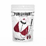 Нашийник із повідцем Punishment - Crystal Collar & Leash - Black - мініатюра 3