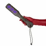 Паддл Punishment - Purple Lips Paddle - Black - мініатюра 2