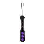 Паддл Punishment - Purple Lips Paddle - Black - мініатюра 1
