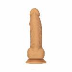 Фалоімітатор Naked Addiction - 8″ Silicone Dual Density Dildo Vanilla, віброкуля в подарунок - мініатюра 1