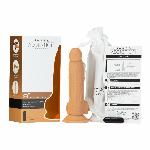 Фалоімітатор Naked Addiction - 8″ Silicone Dual Density Dildo Vanilla, віброкуля в подарунок - мініатюра 4
