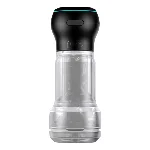 Мастурбатор Kiiroo Feel Pocket Crystal зі всмоктувальною інтерактивною насадкою PowerBlow Combo Set - мініатюра 1