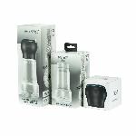 Мастурбатор Kiiroo Feel Pocket Crystal зі всмоктувальною інтерактивною насадкою PowerBlow Combo Set - мініатюра 9