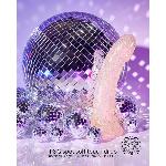 Дилдо з блискітками Love To Love DILDOLLS - EXTRAVAGANZA, ультрам’який - мініатюра 3