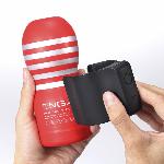 Вібронасадка Tenga CUP VIBRATOR, 7 режимів, 2 мастурбатори в комплекті - мініатюра 3