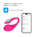 Смарт-віброяйце Lovense Lush 4, дуже потужне, швидке заряджання, LED-підсвічування - мініатюра 11