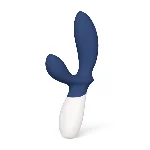 Масажер простати LELO Loki Wave 2 Base Blue, 2 мотори, манливий рух + вібрація - мініатюра 1