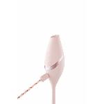 Пульсатор з вакуумним стимулятором KISSTOY Cathy III Pink, 5 режимів вакууму, 10 режимів пульсації - мініатюра 3
