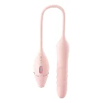 Пульсатор з вакуумним стимулятором KISSTOY Cathy III Pink, 5 режимів вакууму, 10 режимів пульсації - мініатюра 1