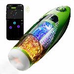 Смарт-мастурбатор BANANASOME ROCKET X7, вібрації, стискання, імітація фрикцій, підігрів - мініатюра 3