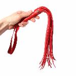 Батіг Flogger Art of Sex, Червоний - мініатюра 3