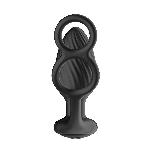 Анальна вібропробка Nexus Tornado Cock and Ball Ring обертання+вібрація, ерекційне кільце, пульт - мініатюра 4
