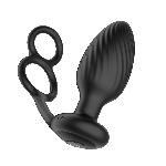 Анальна вібропробка Nexus Tornado Cock and Ball Ring обертання+вібрація, ерекційне кільце, пульт - мініатюра 2