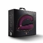Подвійний вібратор Rocks Off Gemini Burgundy, 2 мотори, по 10 режимів, змінне положення ручки - мініатюра 10