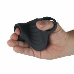 Мастурбатор Rocks Off Palm Black, петлі для пальців, 10 режимів - мініатюра 4