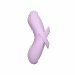 Смарт-вібратор для клітора Svakom Echo 2 Pink Lilac, підігрів до 38 °C, знімна насадка на палець - мініатюра 2