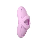 Смарт-вібратор для клітора Svakom Echo 2 Pink Lilac, підігрів до 38 °C, знімна насадка на палець - мініатюра 1