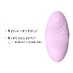 Смарт-вібратор для клітора Svakom Echo 2 Pink Lilac, підігрів до 38 °C, знімна насадка на палець - мініатюра 15