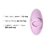 Смарт-вібратор для клітора Svakom Echo 2 Pink Lilac, підігрів до 38 °C, знімна насадка на палець - мініатюра 18