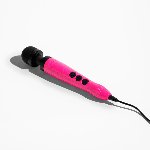 Вібромасажер DOXY Die Cast 3 Hot Pink, дуже потужний, живлення 220В, металевий корпус - мініатюра 1