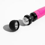 Вібромасажер DOXY Die Cast 3R Hot Pink, дуже потужний, перезаряджуваний, металевий корпус - мініатюра 6
