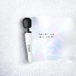 Вібромасажер DOXY Die Cast R Stardust White, перезаряджуваний, до 9000 об/хв - мініатюра 8