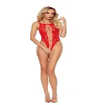 Бодістокінг Passion BS112 One Size, red - мініатюра 1