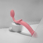 Безремінний страпон Strap-On-Me Rose S, повністю регульований, діаметр 2,7 см - мініатюра 2