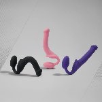 Безремінний страпон Strap-On-Me Rose S, повністю регульований, діаметр 2,7 см - мініатюра 9