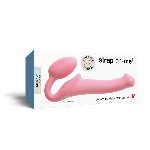 Безремінний страпон Strap-On-Me Rose M, повністю регульований, діаметр 3,3 см - мініатюра 7