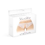 Трусики з відкритим доступом Fashion Secret Ambre White, сітка - мініатюра 3