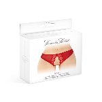 Трусики з відкритим доступом Fashion Secret Ambre Red, сітка - мініатюра 3