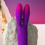 Вібратор Rocks Off Glo Girl - Bunny - мініатюра 3