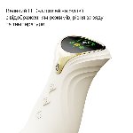 Смарт пульсатор-кролик з вібрацією Zalo Mose 2 Ivory White, підігрів до 42 °C, кристал Swarovski - мініатюра 8