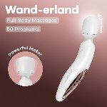 Вібромасажер Satisfyer Wand-erland (White/Rosegold) - мініатюра 6