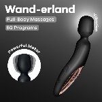 Вібромасажер Satisfyer Wand-erland (Black/Rosegold) - мініатюра 6