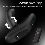 Масажер простати Nexus Revo Ring, ротація, вібрація та масаж рухомим кільцем, пульт ДК - мініатюра 6