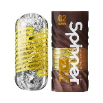 Мастурбатор Tenga Spinner DX 02 Bumps, з пружною стимулювальною спіраллю всередині, середній вплив - мініатюра 1