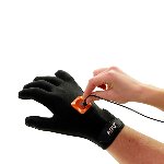 Віброрукавичка (ліва) FUZU Gloves Vibrating Massage Left Hand, 11 режимів - мініатюра 7