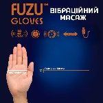 Віброрукавичка (права) FUZU Gloves Vibrating Massage Right Hand, 11 режимів - мініатюра 4