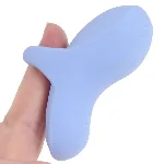 Вібратор на палець FUZU Sensa Skin Activated Fingertip Vibe – Pastel Blue, сенсорне керування, 8 режимів - мініатюра 1